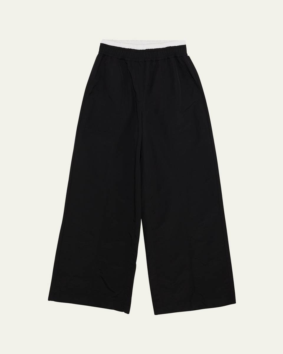 Olly Double-Waistband Pants